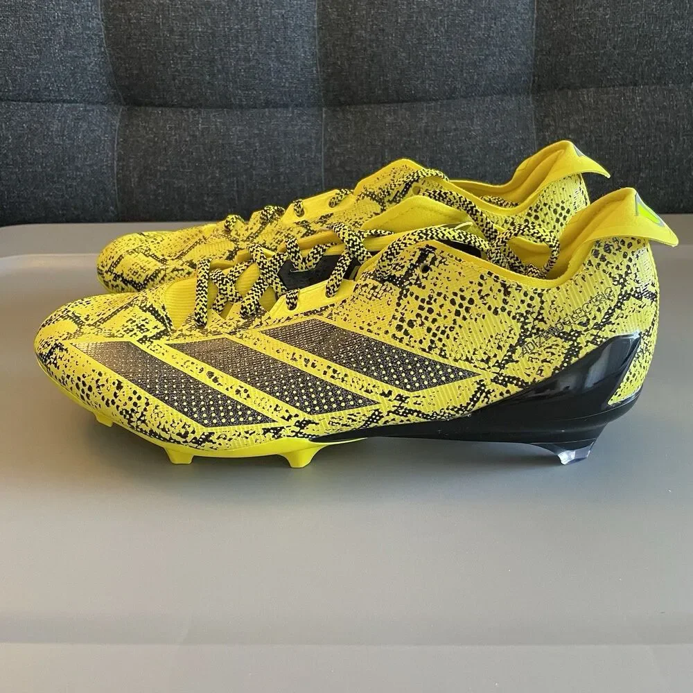 Adidas Adizero Electric II 7v7 Team Yellow Core Black Mens Sz 13